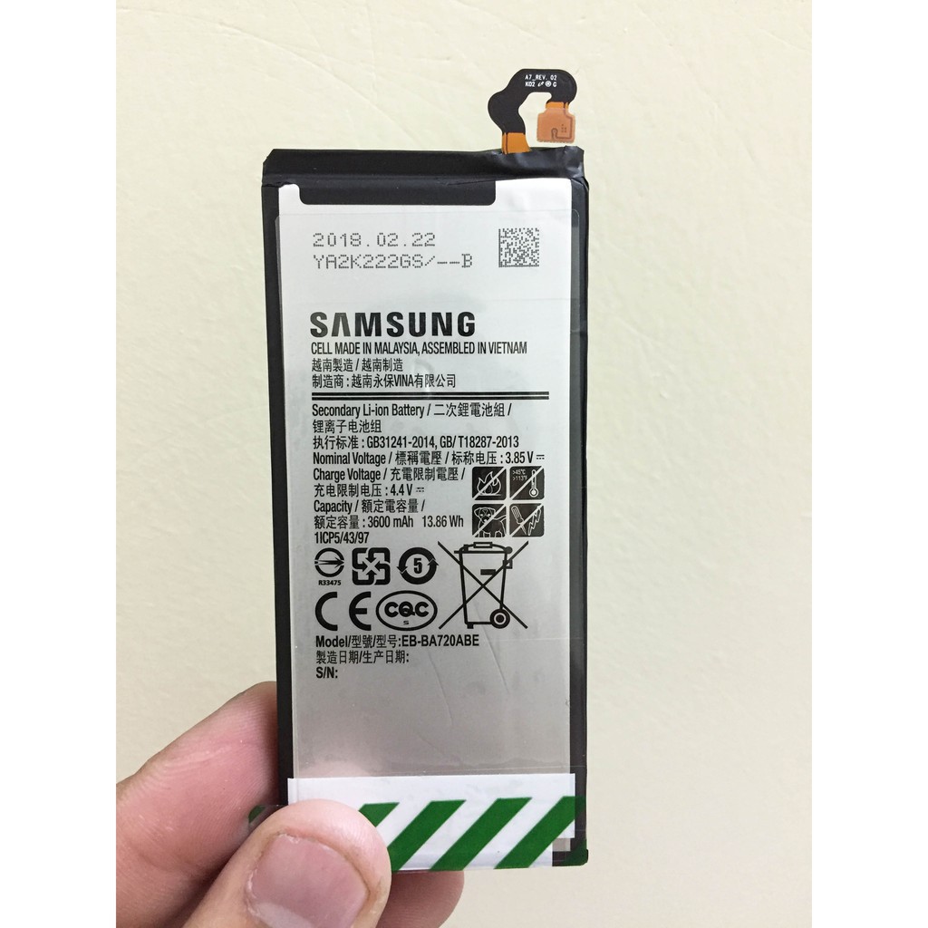 Pin Samsung Galaxy A7 2017 A720 SM-A720F Zin