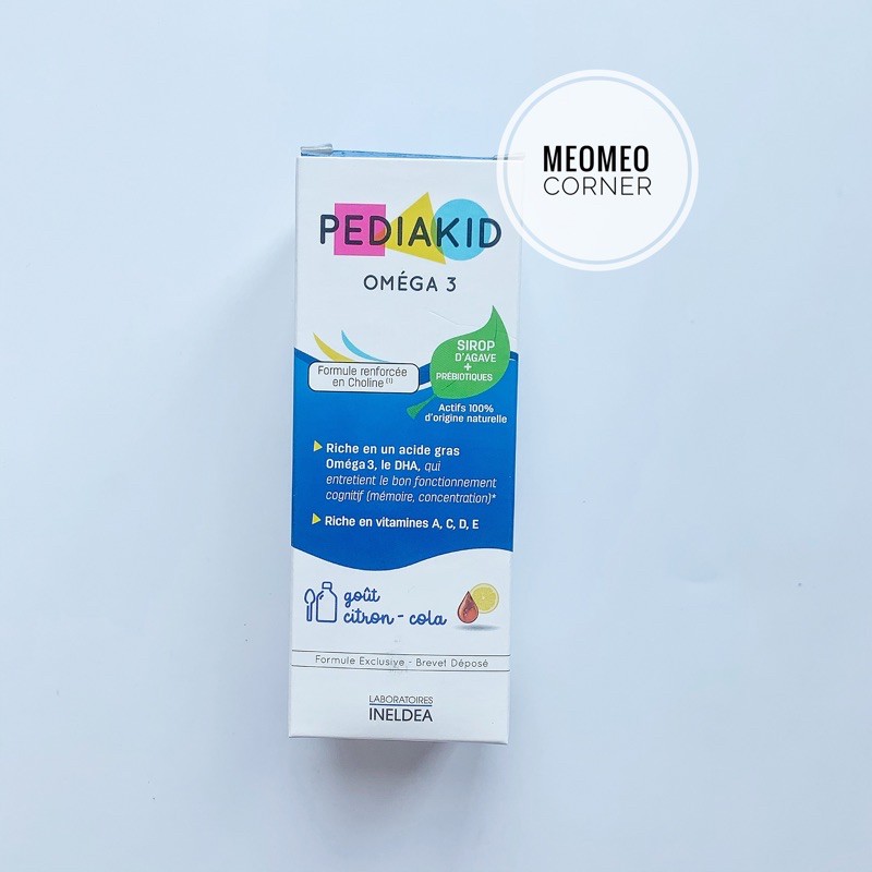 Siro Pediakid bổ sung 22 vitamin , ăn ngon, ngủ ngon Pháp