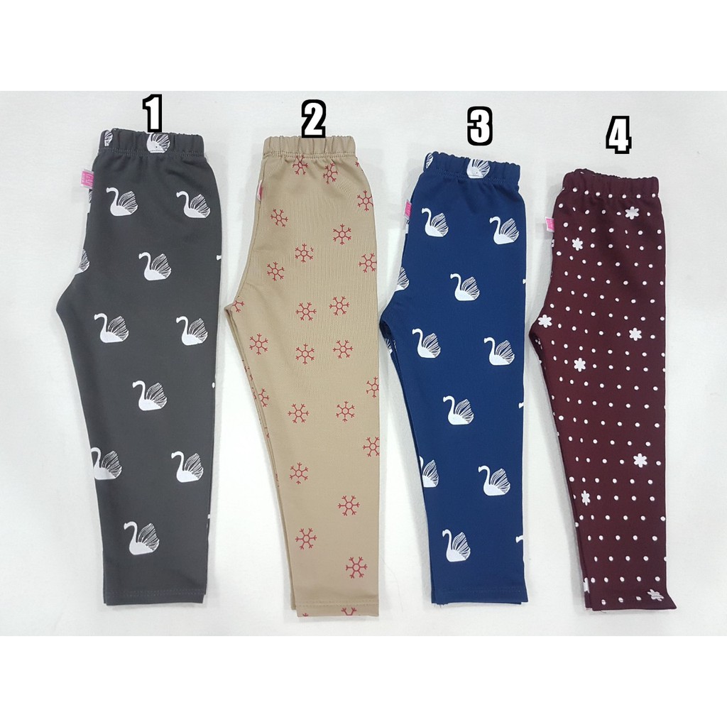 Quần legging giả jean cho bé dưới 7 tuổi