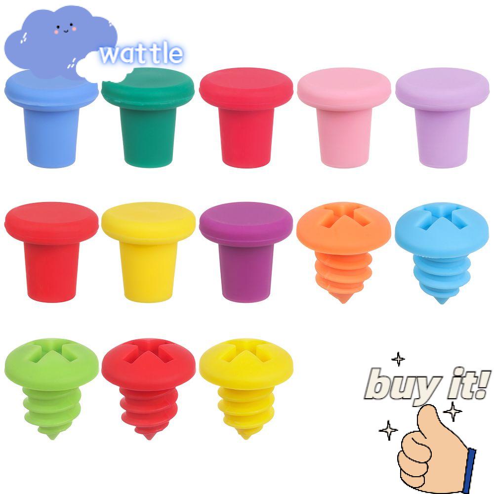 Nút Đậy Chai Rượu Vang Bằng Silicone Tiện Dụng Cho Quầy Bar / Nhà Bếp