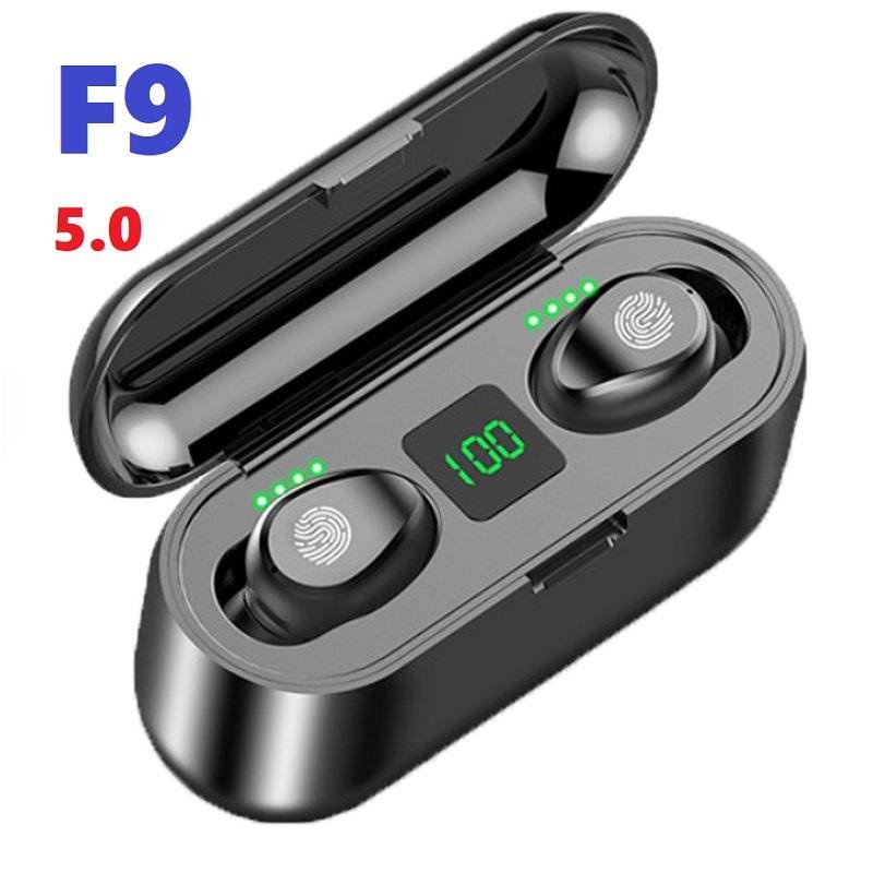 Tai Nghe Bluetooth F9 Cảm Ứng Vân Tay,Công Nghệ Âm Thanh Dolby Atmos Đỉnh Cao, Bass mạnh, Pin Siêu Khủng, Sạc Siêu Nhanh