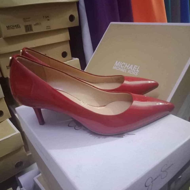 Giày cao gót MK, Michael Kors, size 36, auth, chính hãng