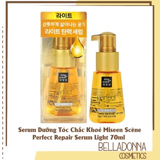 Tinh Chất Dưỡng Tóc Mise En Scene Perfect Repair Hair Serum 70ml Light - Vàng Nhạt