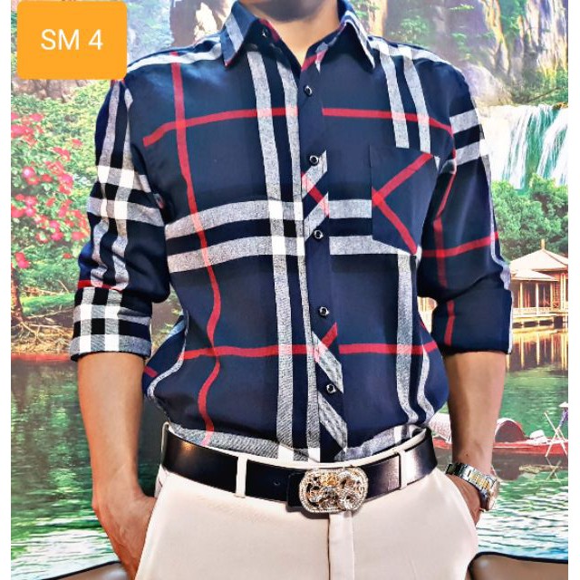 Sơ Mi Nam Kẻ Sọc Dài Tay Cotton Mẫu Bán Chạy Nhất 2019 | BigBuy360 - bigbuy360.vn