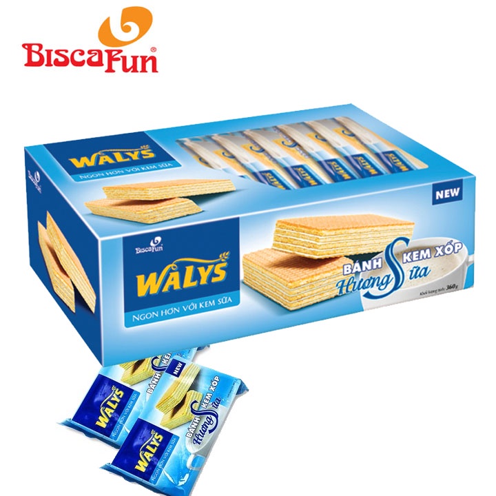 Bánh kem xốp Walys 360gr