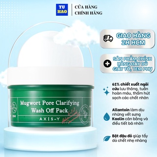 Mặt nạ AXIS - Y Ngải cứu Mugwort Pore Pack kiềm dầu dịu da 100ml - Từ Hảo