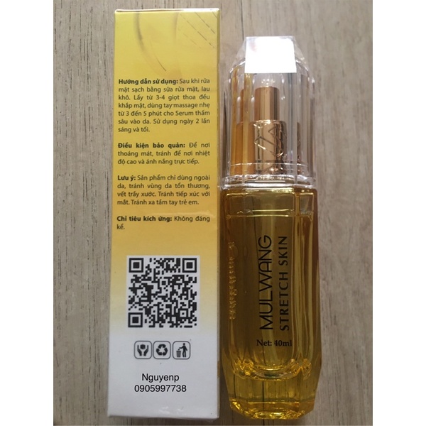 Serum Mulwang dưỡng trắng da mờ thâm cấp ẩm MH