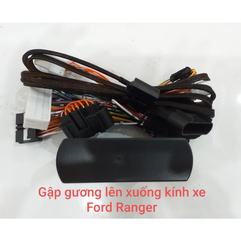 Gập gương lên xuống kính xe Ford Ranger