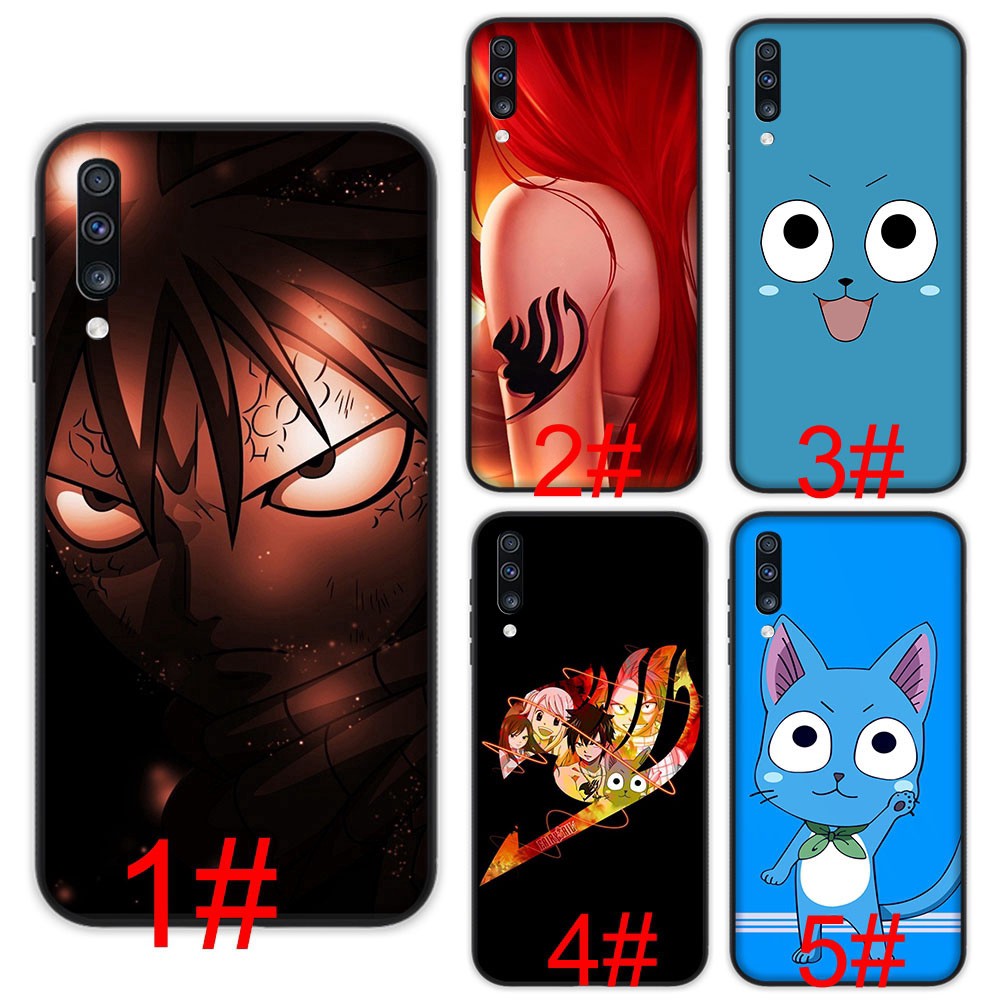 Ốp Lưng Mềm In Hình Fairy Tail Cho Samsung J8 J6 Prime A6 A7 A8 A9 Plus