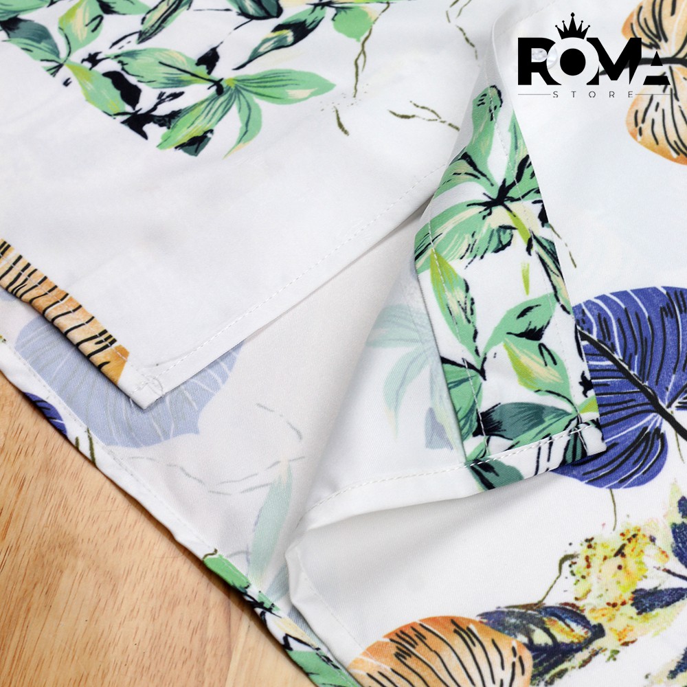 [VIDEO ÁO] Áo sơ mi hoạ tiết, sơ mi đi biển thấm hút mồ hôi, mát lạnh khi mặc vào người, độ bền cao|RM01|ROMA Store | BigBuy360 - bigbuy360.vn