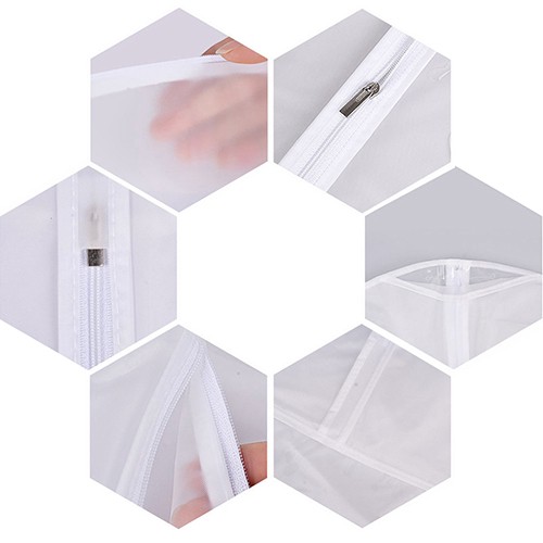 Áo Khoác Vest Chống Bụi Bảo Vệ Quần Áo Khi Đi Du Lịch S19