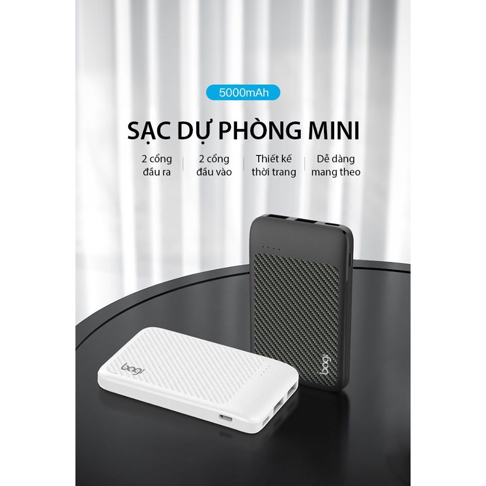 Pin sạc dự phòng 5000 mAh bagi