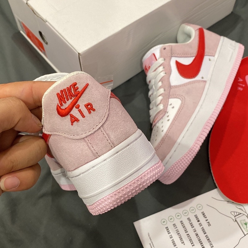 GIÀY AF1 LOW VALENTINE PINK LAI AU