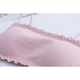 Áo bra 2 dây cotton siêu mát