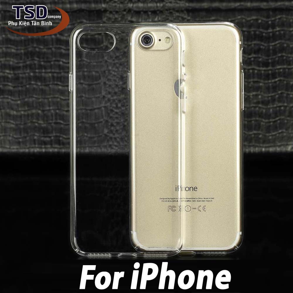 Ốp Lưng iPhone Silicon Trong Suốt