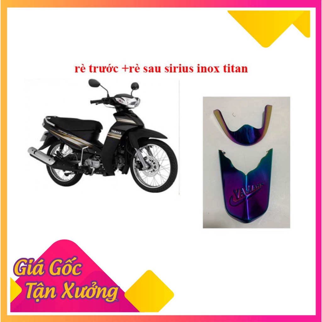 ✅ ỐP MŨI DÈ XI TITAN SIRIUS ( BẢO VỆ DÈ TRƯỚC SAU –GIÁ 1 BỘ) ✅ (Ảnh Sp thật)