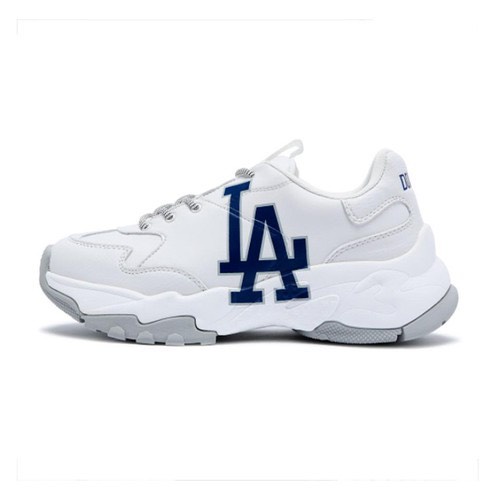 [Chính hãng] Giày thể thao Sneaker MLB Bigball Chunky LA Dodger Đế Xám màu Trắng