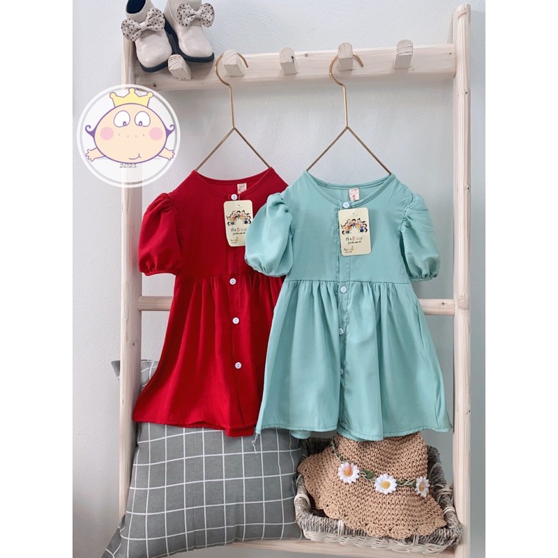 Váy đũi hàn bé gái, Đầm baby doll bé gái