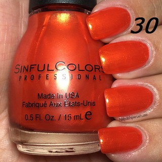 [Auth] Sơn móng tay Sinful colors Made in USA