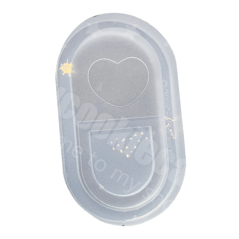 Khuôn Silicone Làm Móc Khóa Bằng Nhựa Epoxy Hình Ống Tiêm