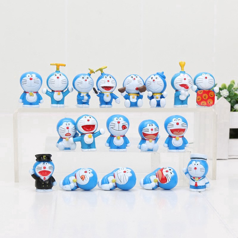 Mô Hình Đồ Chơi Nhân Vật Doraemon 3cm Dễ Thương Dành Cho Bé Doraemon Classic Figure Cake Decoration