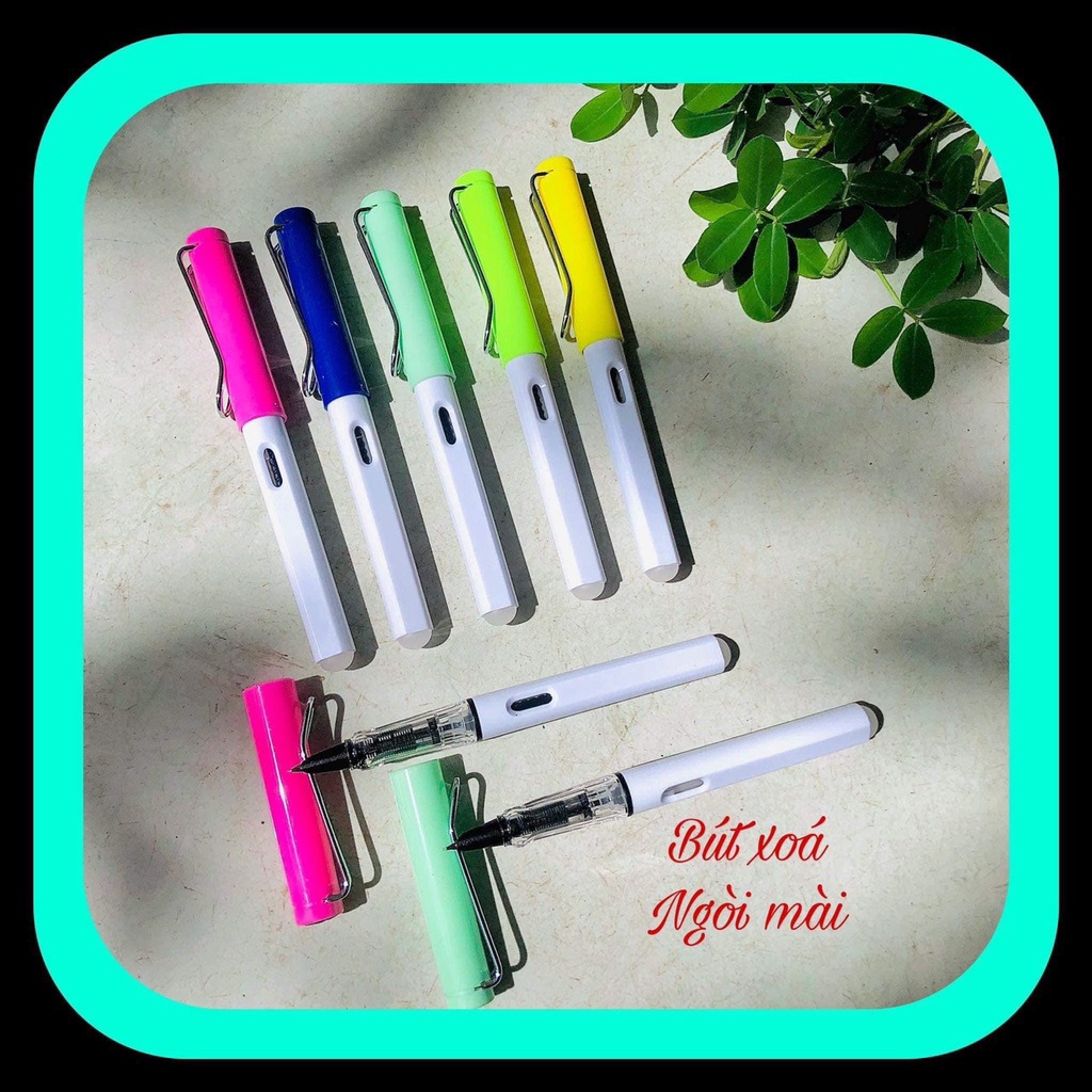Bút mực tẩy 857  ,viết mực tẩy được, xóa được + tặng kèm ống mực xóa