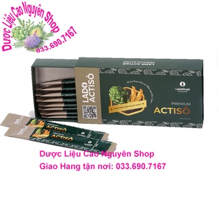 Cao ống Sâm Atiso Premium dược liệu cao nguyên 10x15ml Ladophar