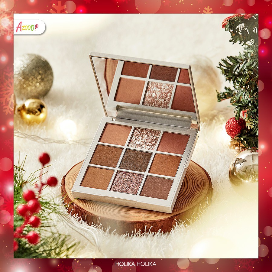 Bảng phấn mắt 9 ô Holika Holika Terazzo Shadow Palette màu 01 Earthy 1,5gx9 | WebRaoVat - webraovat.net.vn