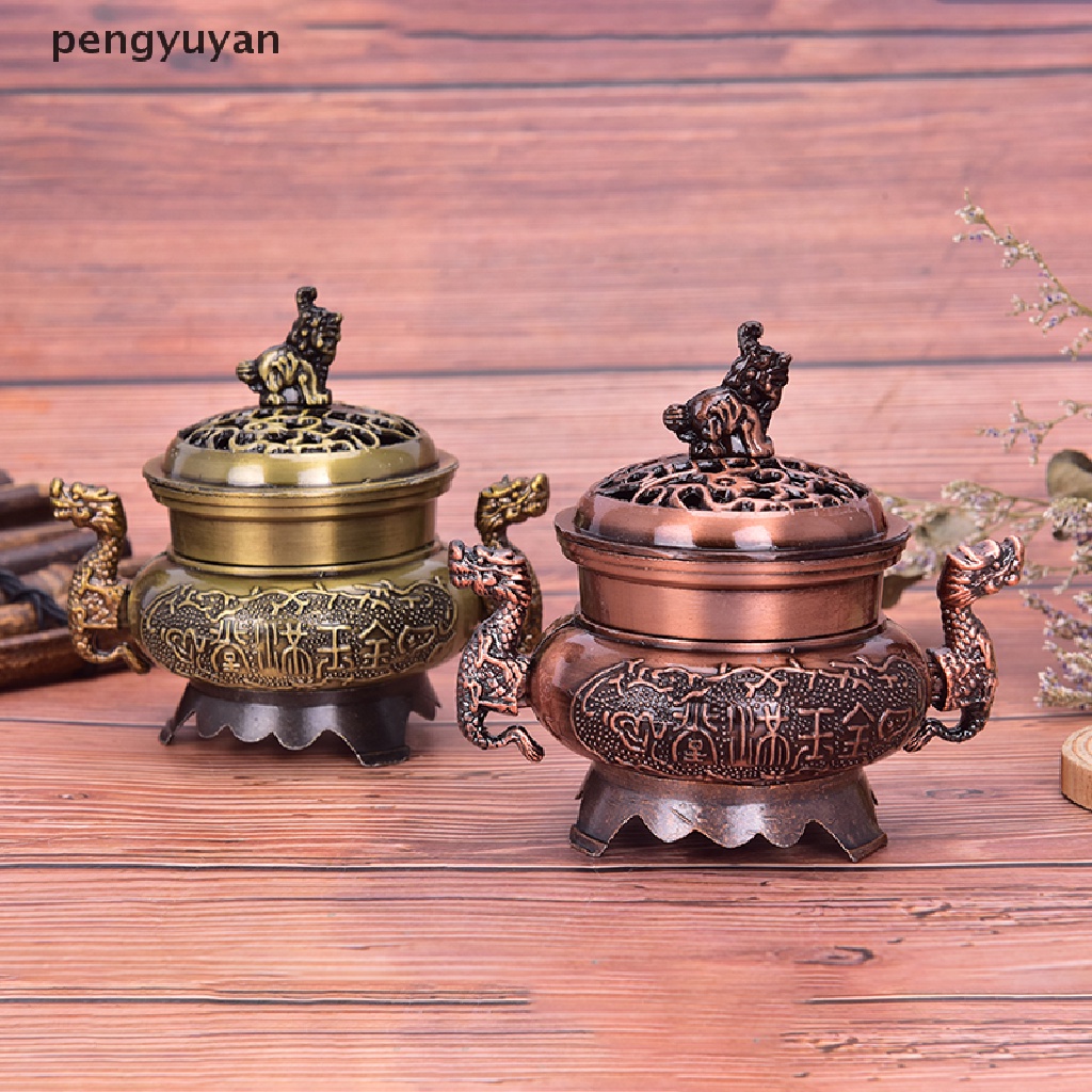 Lư Hương Mini Bằng Hợp Kim Đồng Phong Cách Tây Tạng [Mới]