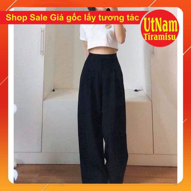 Sét áo croptop bodip hoa cúc + quần ống rộng