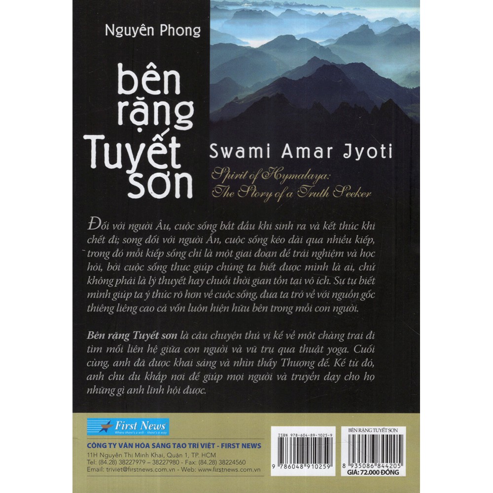 Sách - Bên Rặng Tuyết Sơn Tặng Kèm Post Card Danh Ngôn