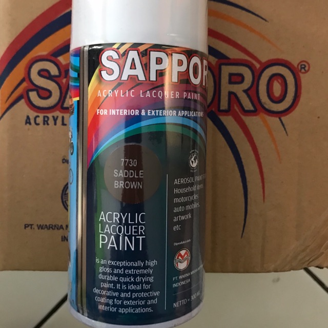 Yên Xe Đạp Sapporo Spray 7730 Màu Nâu