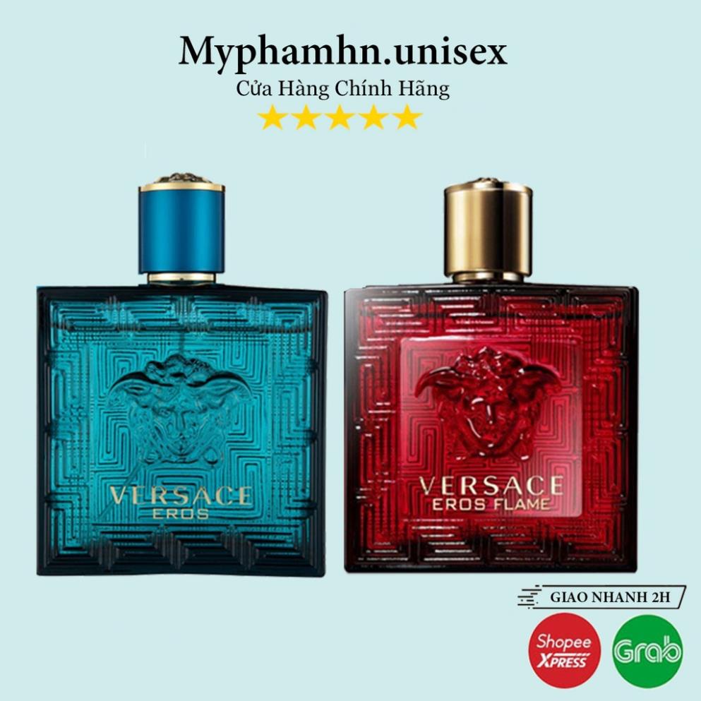 Nước hoa nam Versace Eros Man EDT & Eros Flame EDP 100ml - Myphamhn.unisex