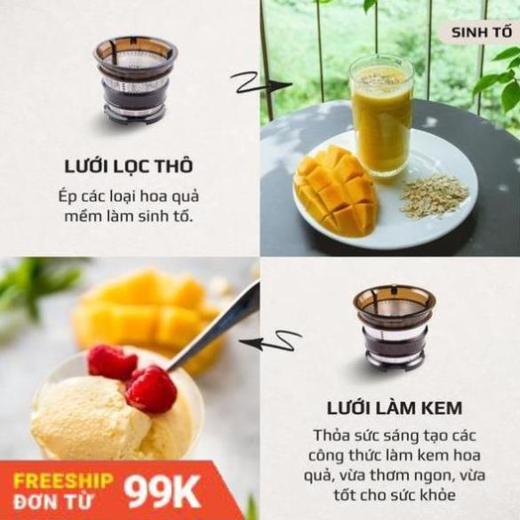 Máy Ép Trái Cây Chậm Olivo SJ189 USA 🔥CHÍNH HÃNG - BH 10 NĂM🔥 Máy Ép Chậm Kiệt Bã