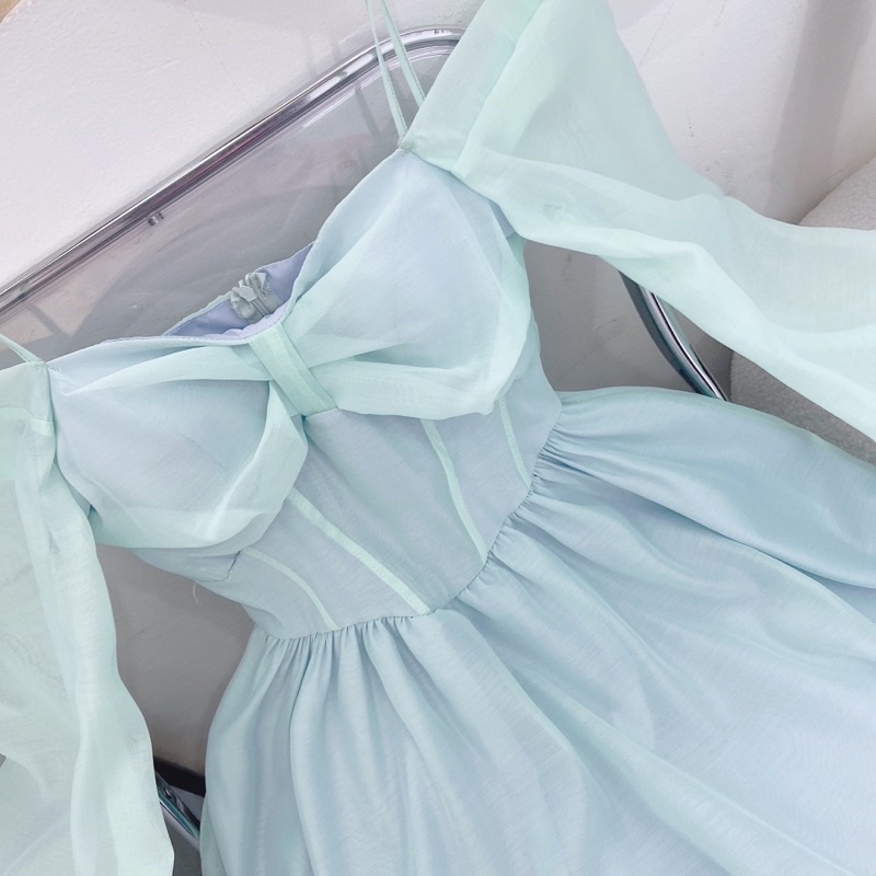 ĐẦM CORSET NƠ NGỰC