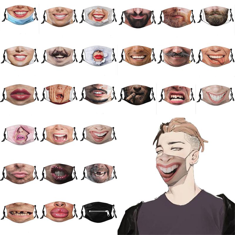 Mặt Nạ Hóa Trang halloween Vui Nhộn Sáng Tạo Cho Nam Và Nữ