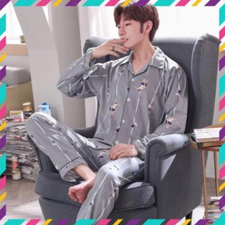 [Quảng Châu] Đồ ngủ pijama chất liệu lụa mát [Hàng order]
