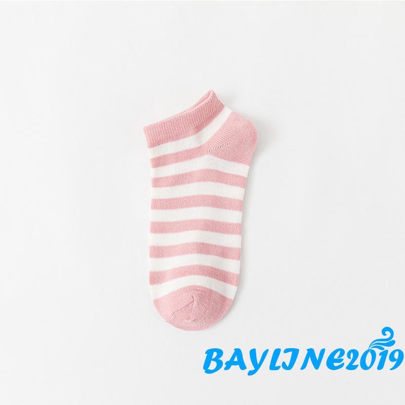 Vớ cotton cổ cao in họa tiết hoạt hình xinh xắn dành cho nữ