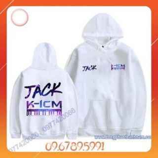 Áo Hoodie in JACK, KICM Thần Tượng 6 Cao Cấp