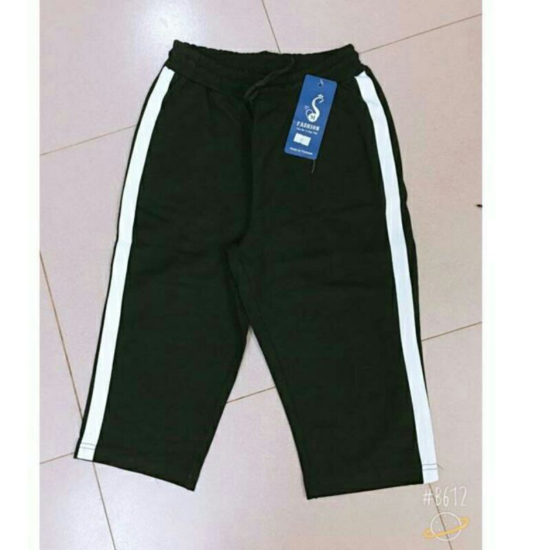 Quần Legging nữ lửng sọc thể thao SIZE ĐẠI ( ảnh thật )