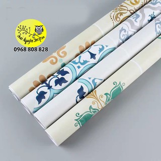 Cuộn giấy dán bếp họa tiết vintega-T3B1