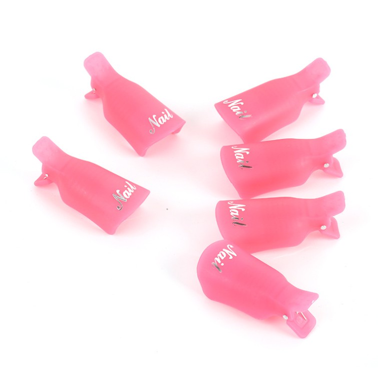 Kẹp ủ móng tháo gel - Set 10 cái