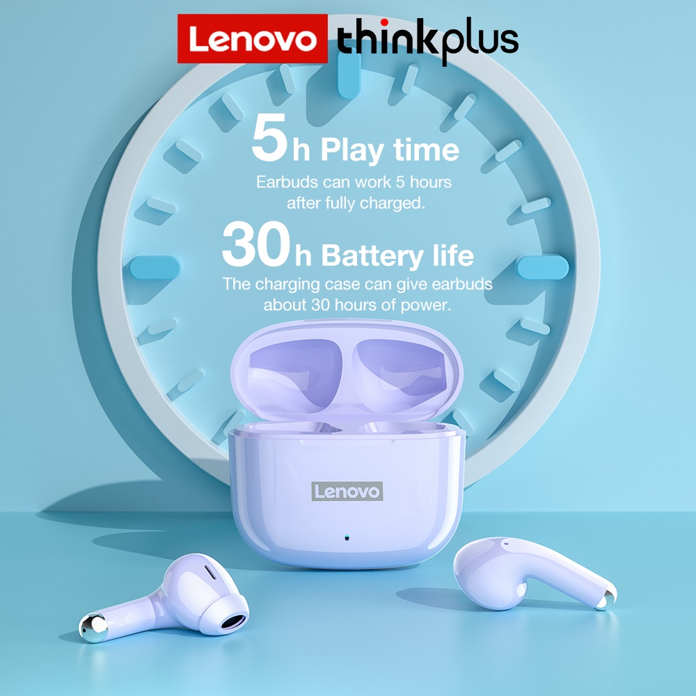 Tai Nghe Bluetooth Lenovo LP40 Pro Bluetooth 5.1 có chất lượng âm thanh tốt và tích hợp micro