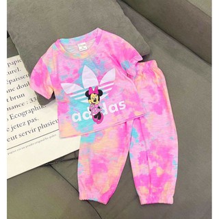 [10-21 KÝ] BỘ ALIBABA THUN COTTON MÀU LOANG IN HÌNH