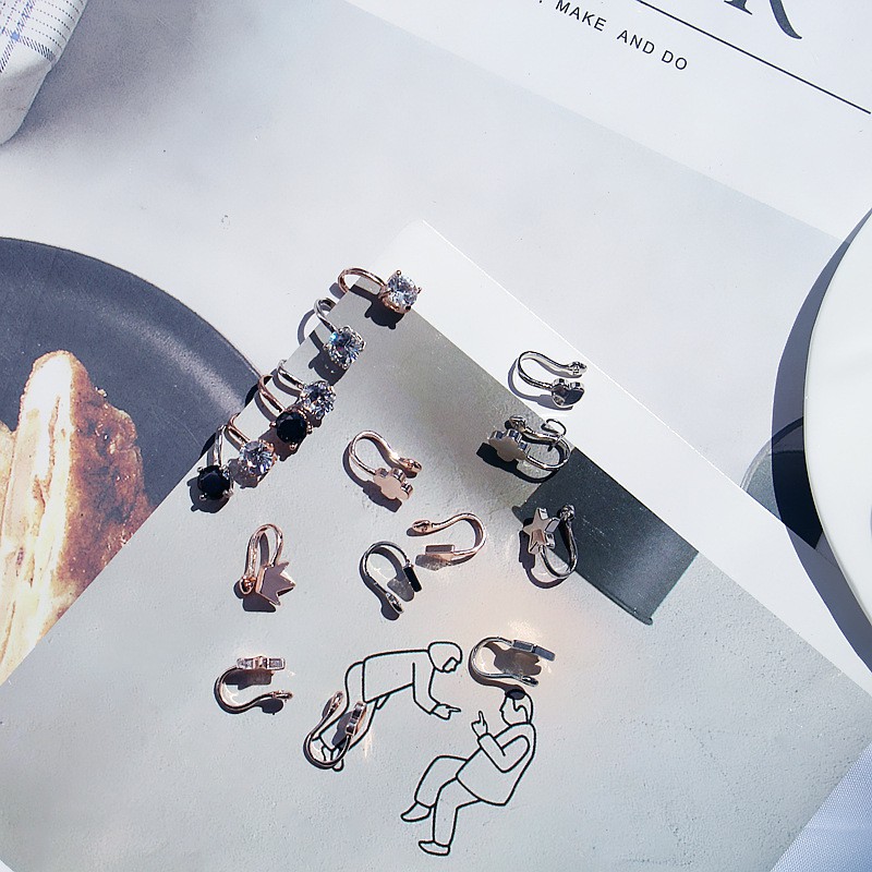 Bông kẹp vành tai nhiều kiểu cá tính dành cho nữ - MELY 688