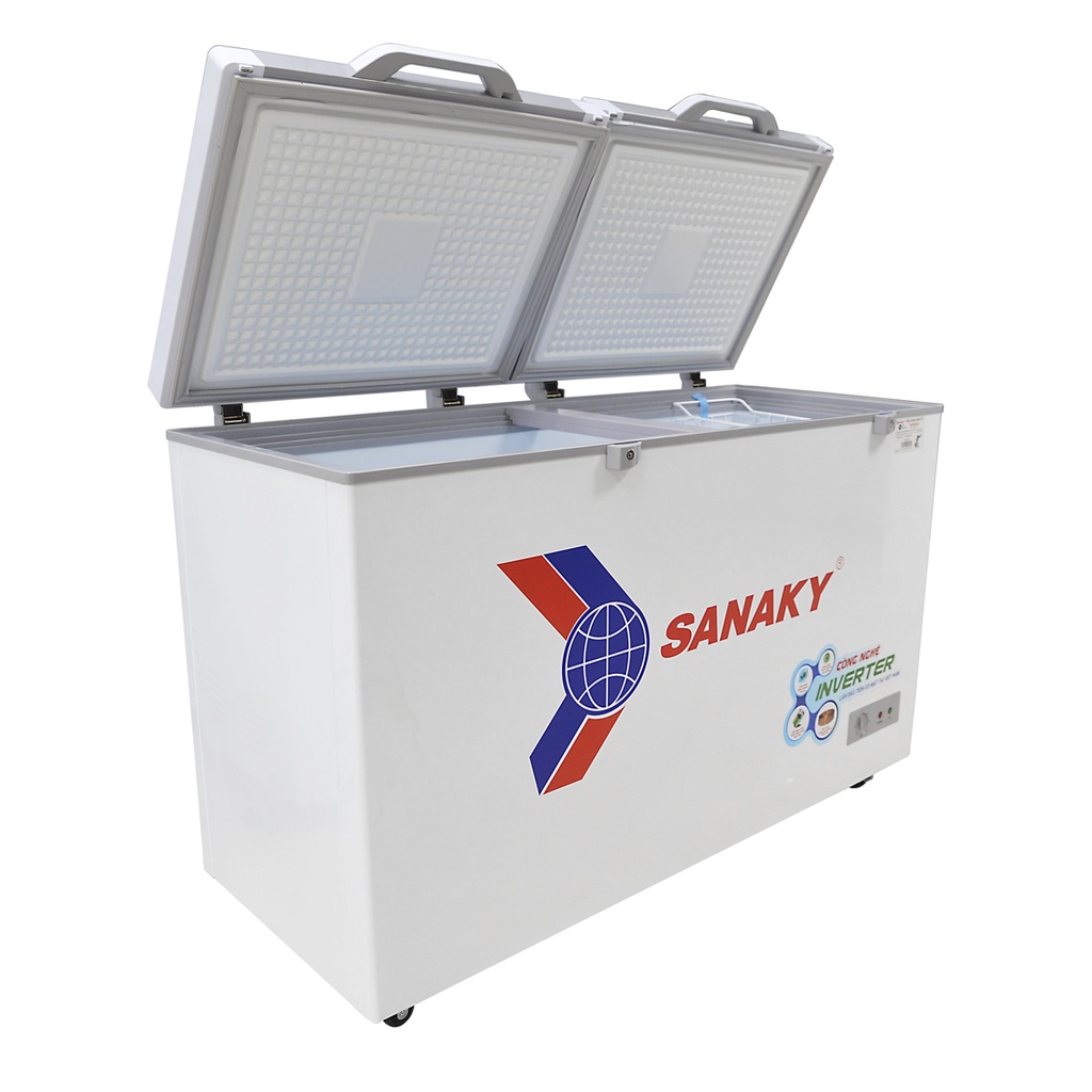 VH-4099A4K - Tủ đông Inverter SANAKY VH-4099A4K 305L - MẶT KÍNH CƯỜNG LỰC, 1 NGĂN 2 CÁNH, MIỄN PHÍ GIAO HÀNG