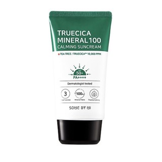 Kem Chống Nắng Dành Cho Da Dầu Mụn, Nhạy Cảm Some By Mi Trucica Mineral 100 Calming Suncream SPF50+,hsd 12/2022, mất hộp