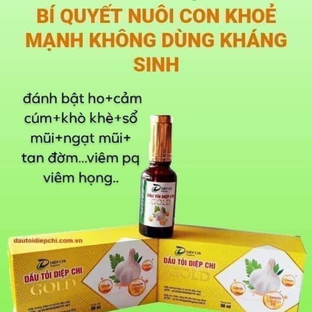 Dầu tỏi diệp chi