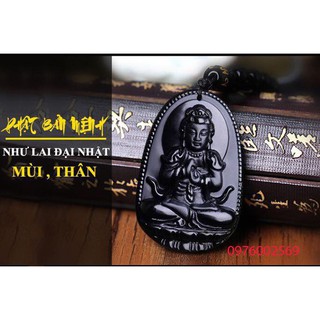 Dây Chuyền Mặt Phật Như Lai Đại Nhật - Hợp Mệnh Tuổi Mùi - Thân
