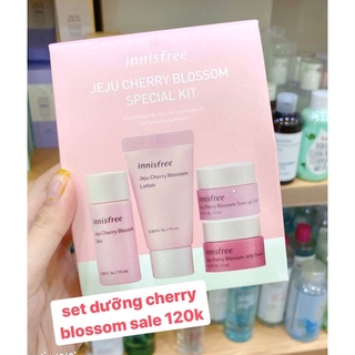SET DƯỠNG DA MINISIZE CHERRY BLOSSOM INNISFREE